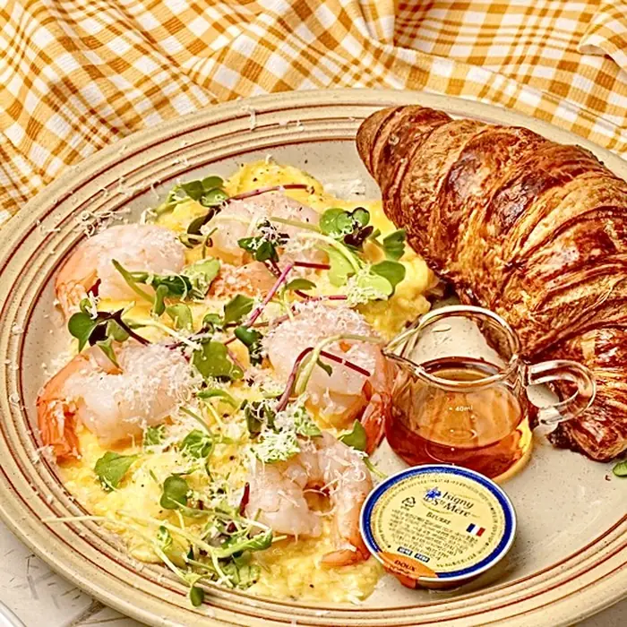 Shrimp Omelet — Shrimp Omelet, 잼잼 JAM JAM